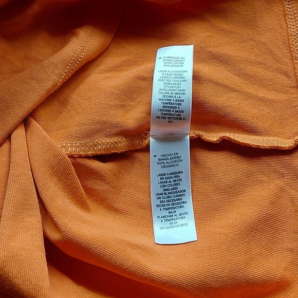 Joe Fresh Women's Long Sleeve Tees - Red and Orange 2 For 1 - Picture 6 of 6